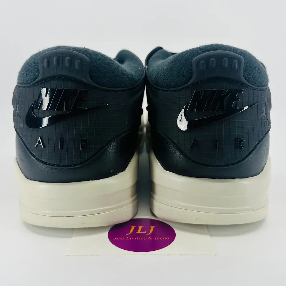 Nike Air Jordan Men's 4 RM Sneakers 'Black Light Bone' FQ7939-001 Size 14